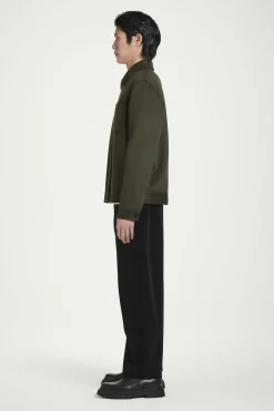 Herren COS Mäntel & Jacken*HARRINGTON-WOLLJACKE AUS DOUBLEFACE-MATERIAL