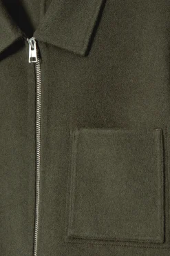 Herren COS Mäntel & Jacken*HARRINGTON-WOLLJACKE AUS DOUBLEFACE-MATERIAL