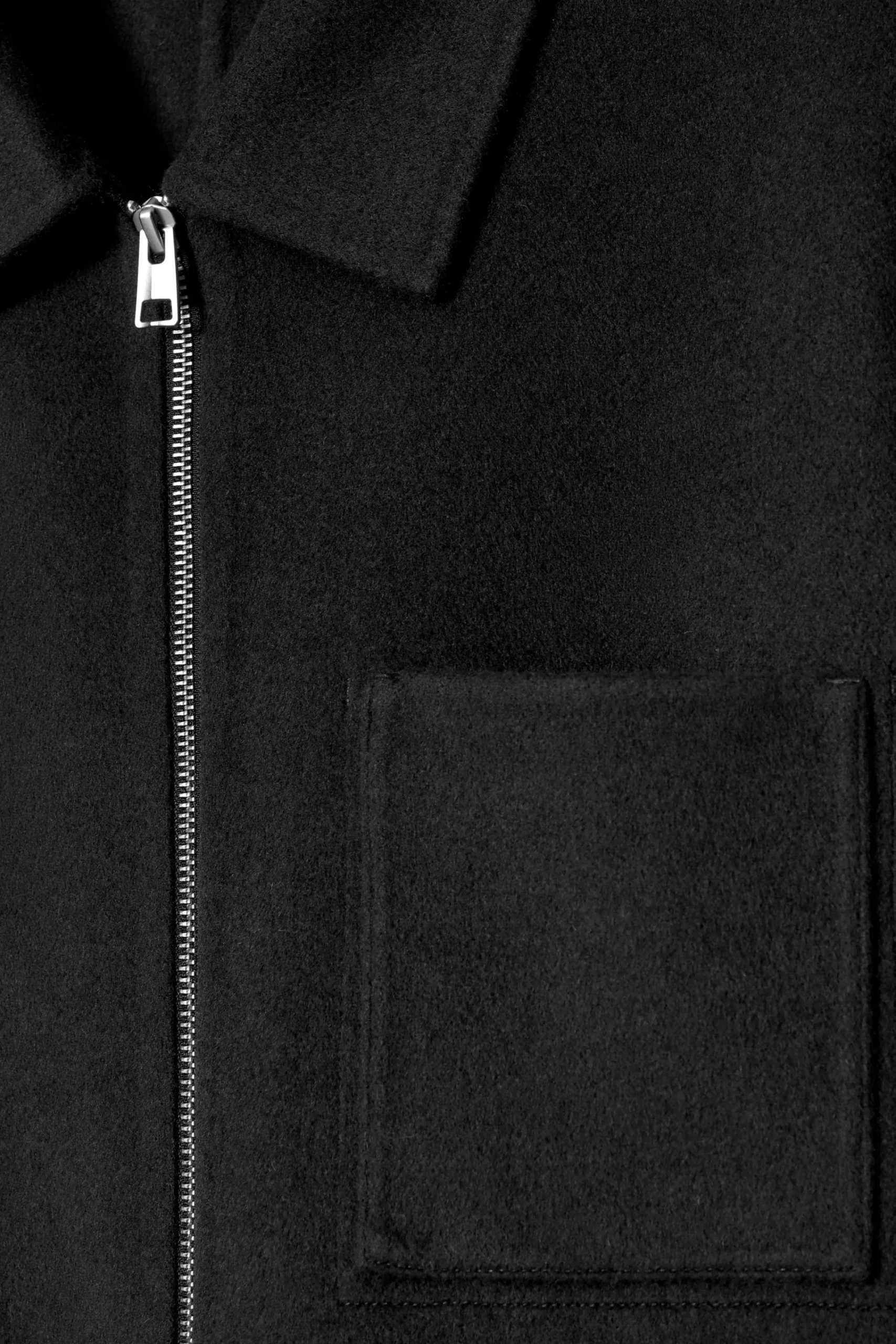 Herren COS Mäntel & Jacken*HARRINGTON-WOLLJACKE AUS DOUBLEFACE-MATERIAL