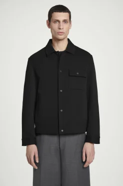 Herren COS Hemden | Mäntel & Jacken*HEMDJACKE AUS JERSEY-TWILL