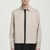 Herren COS Hemden | Mäntel & Jacken*HEMDJACKE AUS TWILL MIT REISSVERSCHLUSS