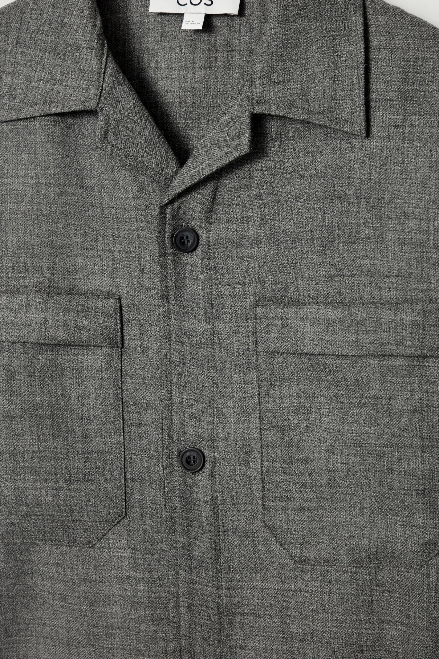 Herren COS Hemden | Mäntel & Jacken*HEMDJACKE AUS WOLLFLANELL