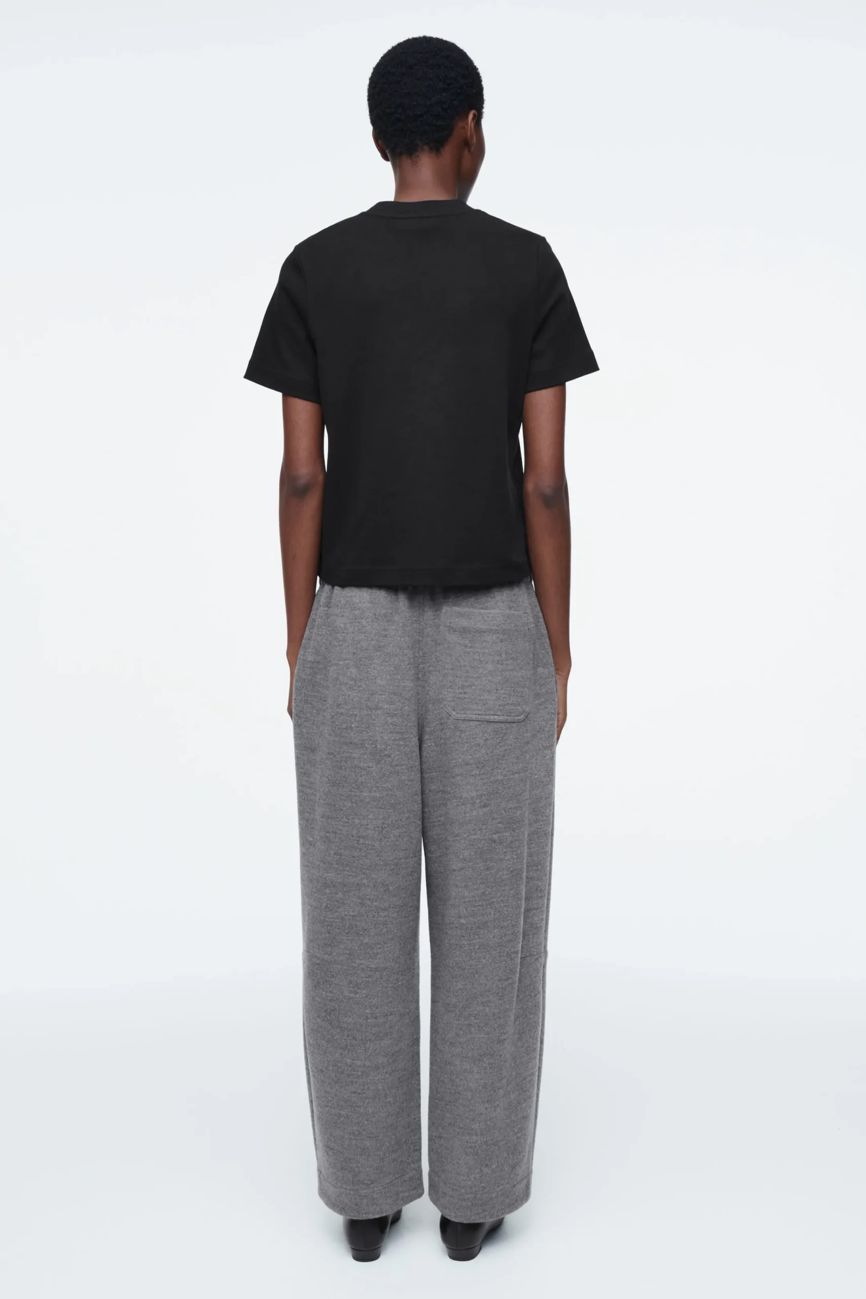 Damen COS Hosen*HOSE AUS KOCHWOLLE MIT BARREL-BEIN