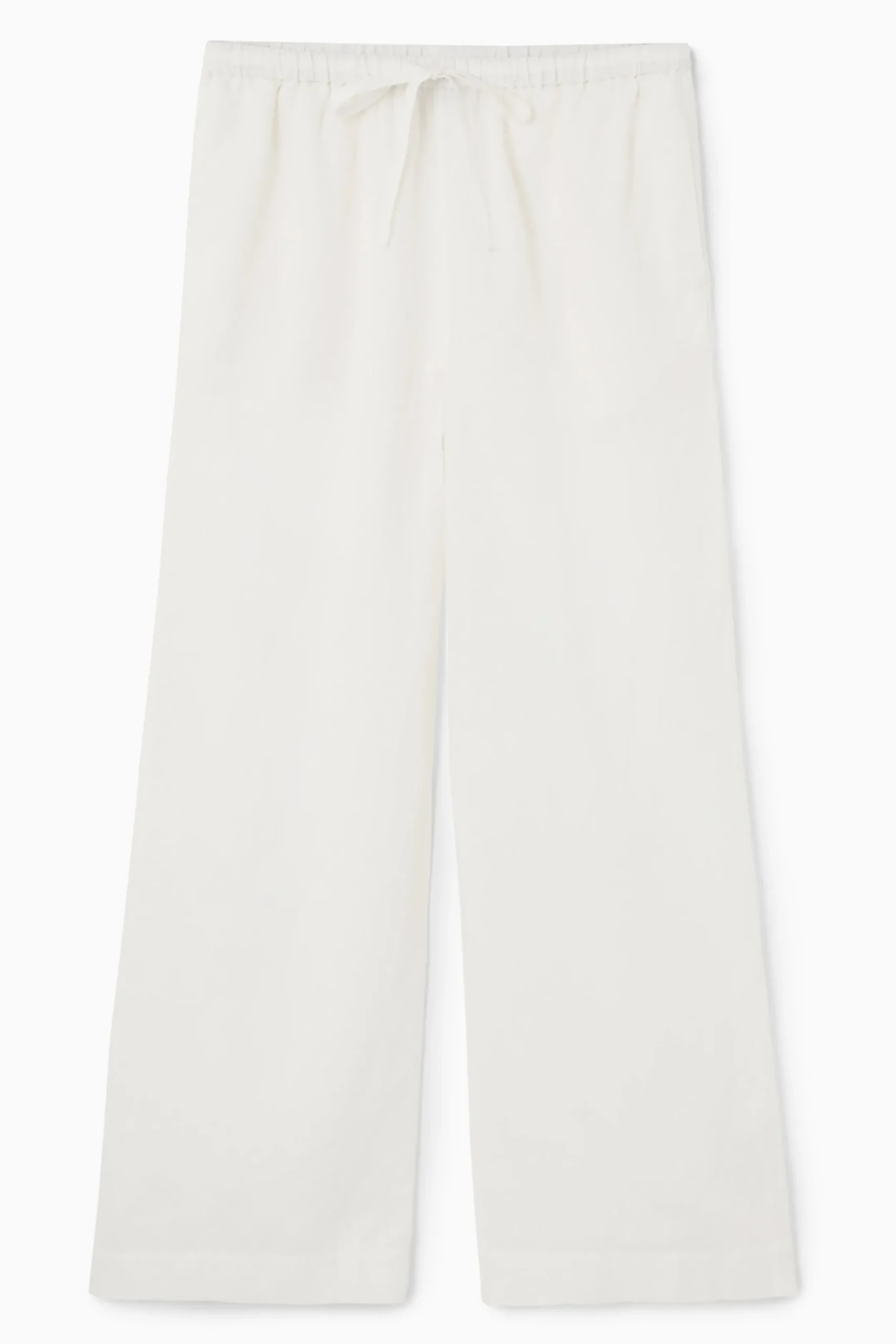 Damen COS Hosen*HOSE AUS LEINEN MIT WEITEM BEIN UND KORDELZUGBUND