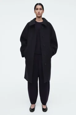 Damen COS Strickmode*HOSE AUS MERINOWOLLE MIT BARREL-BEIN