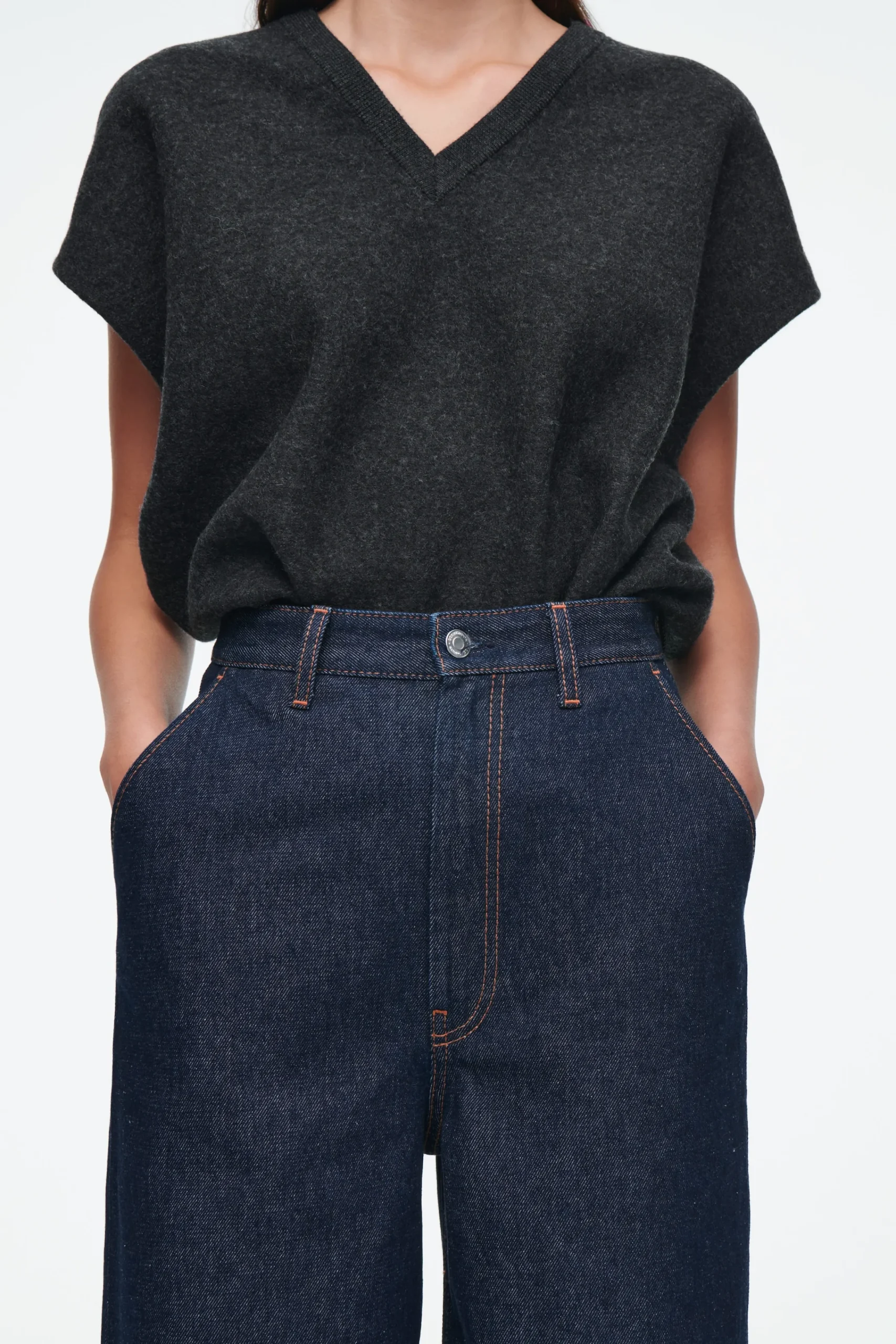 Damen COS Jeans*HOSE AUS RAW DENIM