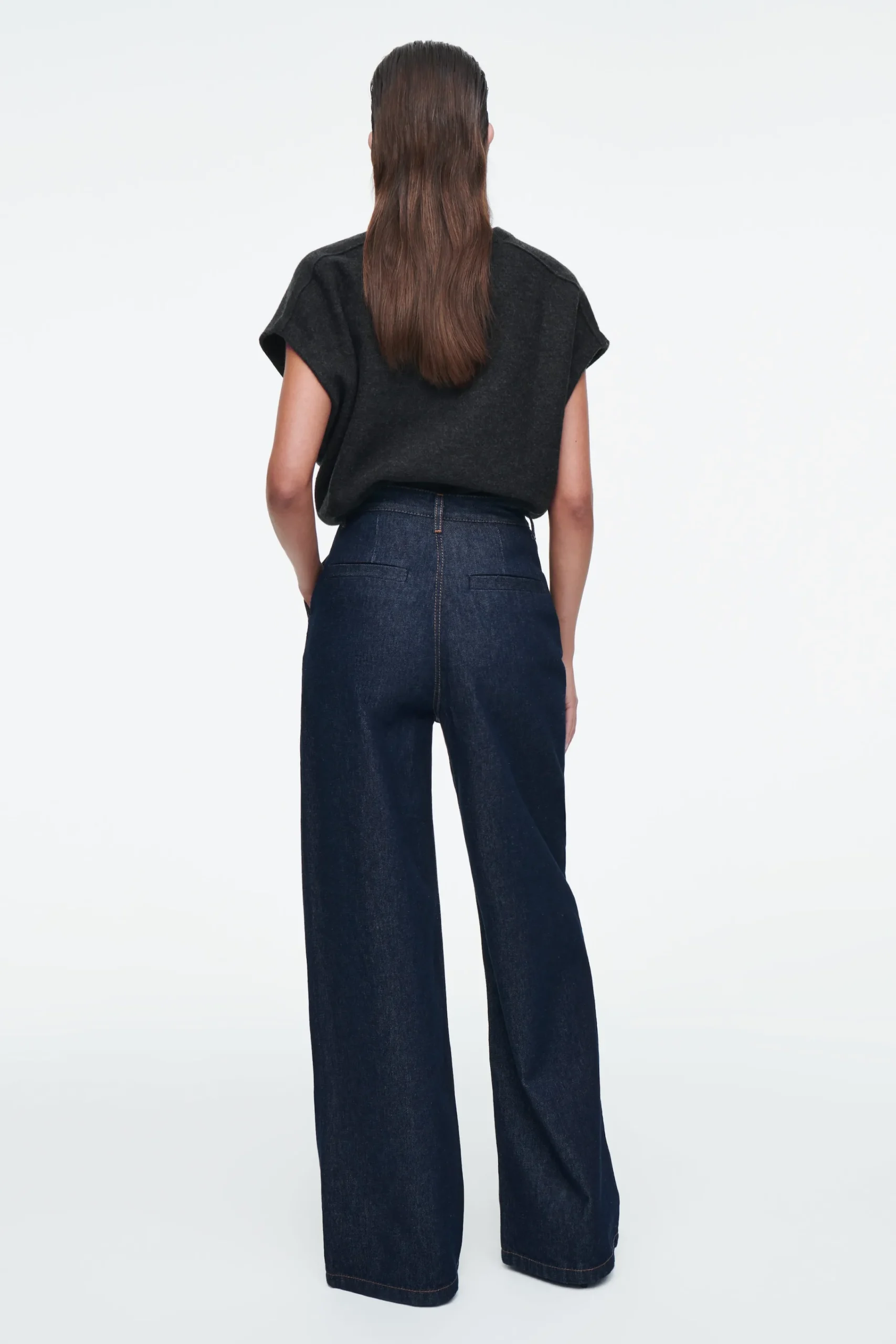 Damen COS Jeans*HOSE AUS RAW DENIM