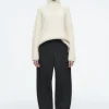 Damen COS Hosen*HOSE AUS WOLL-MIX MIT BARREL-BEIN