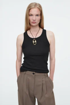 Damen COS Hosen*HOSE AUS WOLL-MIX MIT BARREL-BEIN UND FALTEN