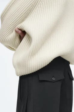 Damen COS Hosen*HOSE AUS WOLL-MIX MIT BARREL-BEIN