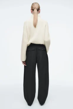 Damen COS Hosen*HOSE AUS WOLL-MIX MIT BARREL-BEIN