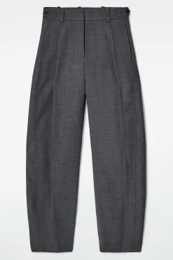 Damen COS Hosen*HOSE AUS WOLL-MIX MIT BARREL-BEIN