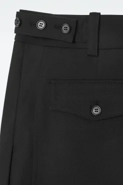 Damen COS Hosen*HOSE AUS WOLL-MIX MIT BARREL-BEIN