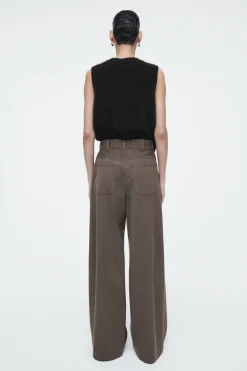 Damen COS Hosen*HOSE AUS WOLL-MIX MIT WEITEM BEIN