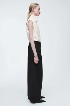 Damen COS Hosen*HOSE AUS WOLL-MIX MIT WEITEM BEIN