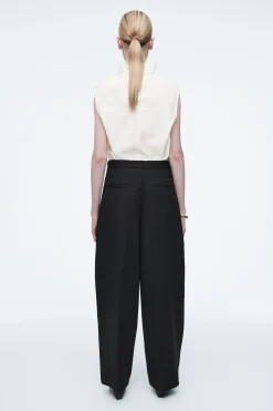 Damen COS Hosen*HOSE AUS WOLL-MIX MIT WEITEM BEIN