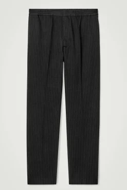 Herren COS Hosen*HOSE MIT ELASTISCHEM BUND UND NADELSTREIFEN
