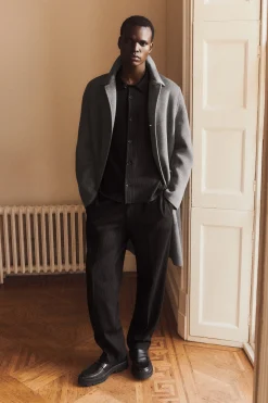 Herren COS Hosen*HOSE MIT ELASTISCHEM BUND UND NADELSTREIFEN