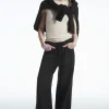 Damen COS Hosen*HOSE MIT WEITEM BEIN UND KORDELZUGBUND