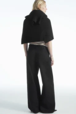 Damen COS Hosen*HOSE MIT WEITEM BEIN UND KORDELZUGBUND