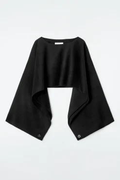 Damen COS Hybridmodelle | Mäntel & Jacken*HYBRIDES CAPE AUS DOUBLEFACE-WOLLE