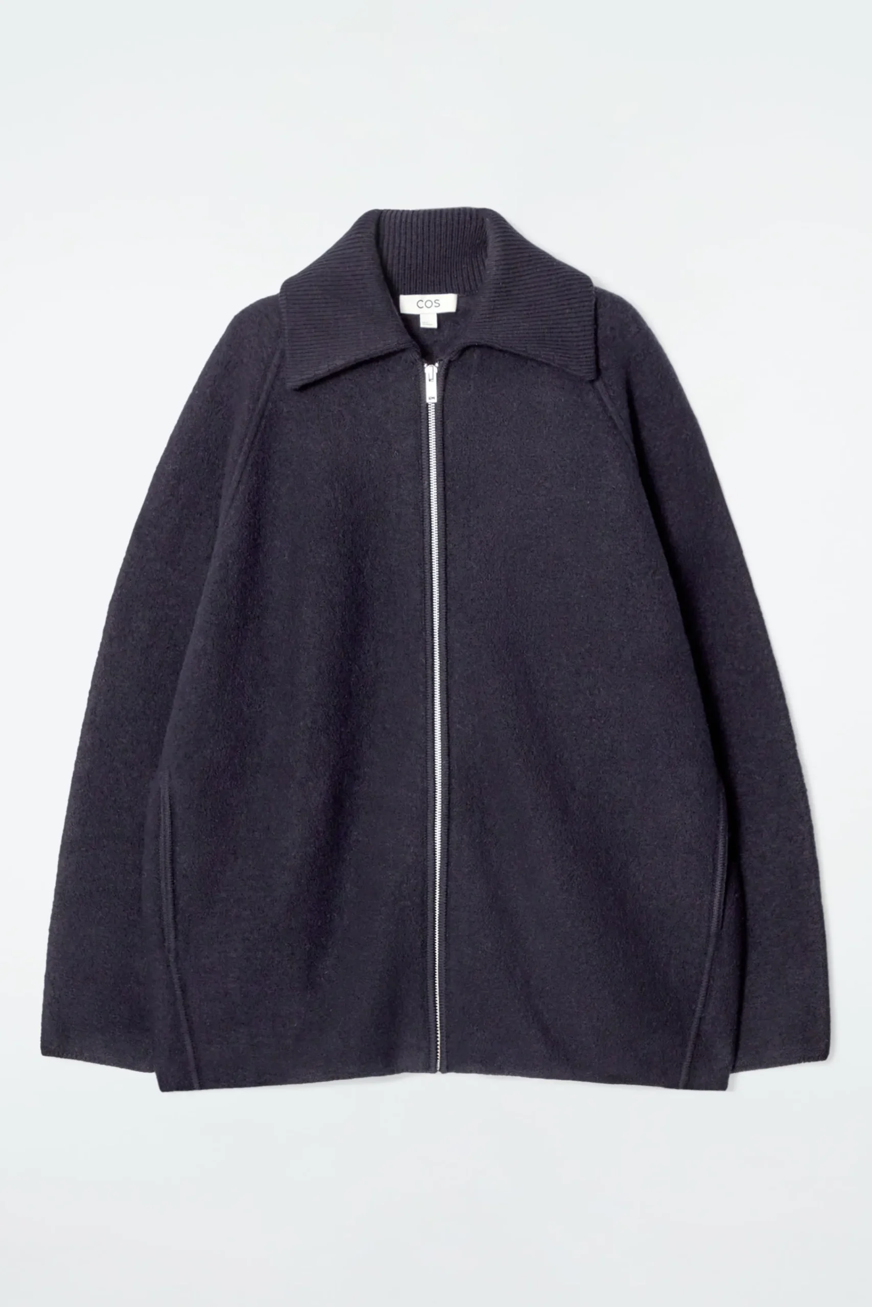 Damen COS Mäntel & Jacken*JACKE AUS GEKOCHTER WOLLE MIT REISSVERSCHLUSS