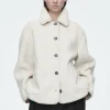 Damen COS Mäntel & Jacken*JACKE AUS KUNSTLAMMFELL MIT KRAGEN