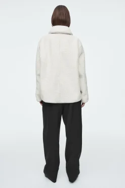Damen COS Mäntel & Jacken*JACKE AUS KUNSTLAMMFELL MIT KRAGEN