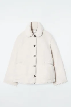 Damen COS Mäntel & Jacken*JACKE AUS KUNSTLAMMFELL MIT KRAGEN