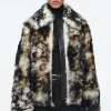 Damen COS Mäntel & Jacken*JACKE AUS SHEARLING MIT LEOPARDENMUSTER