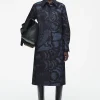 Damen COS Kleider*JACQUARD-HEMDKLEID AUS DENIM