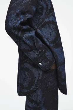 Damen COS Hemden & Blusen | Oberteile*JACQUARD-JEANSHEMD MIT NORMALER PASSFORM