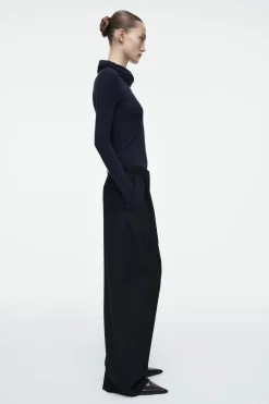 Damen COS Oberteile*JERSEY-OBERTEIL MIT STEHKRAGEN