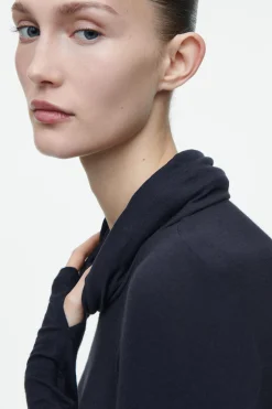 Damen COS Oberteile*JERSEY-OBERTEIL MIT STEHKRAGEN