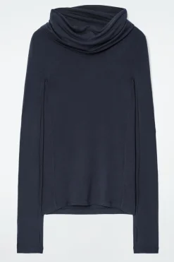 Damen COS Oberteile*JERSEY-OBERTEIL MIT STEHKRAGEN