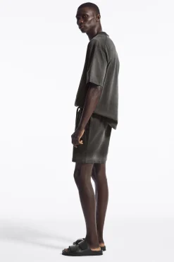 Herren COS Hosen*JERSEY-SHORTS MIT KORDELZUGBUND