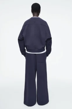 Damen COS Hosen*JOGGINGHOSE AUS GEBÜRSTETER BAUMWOLLE