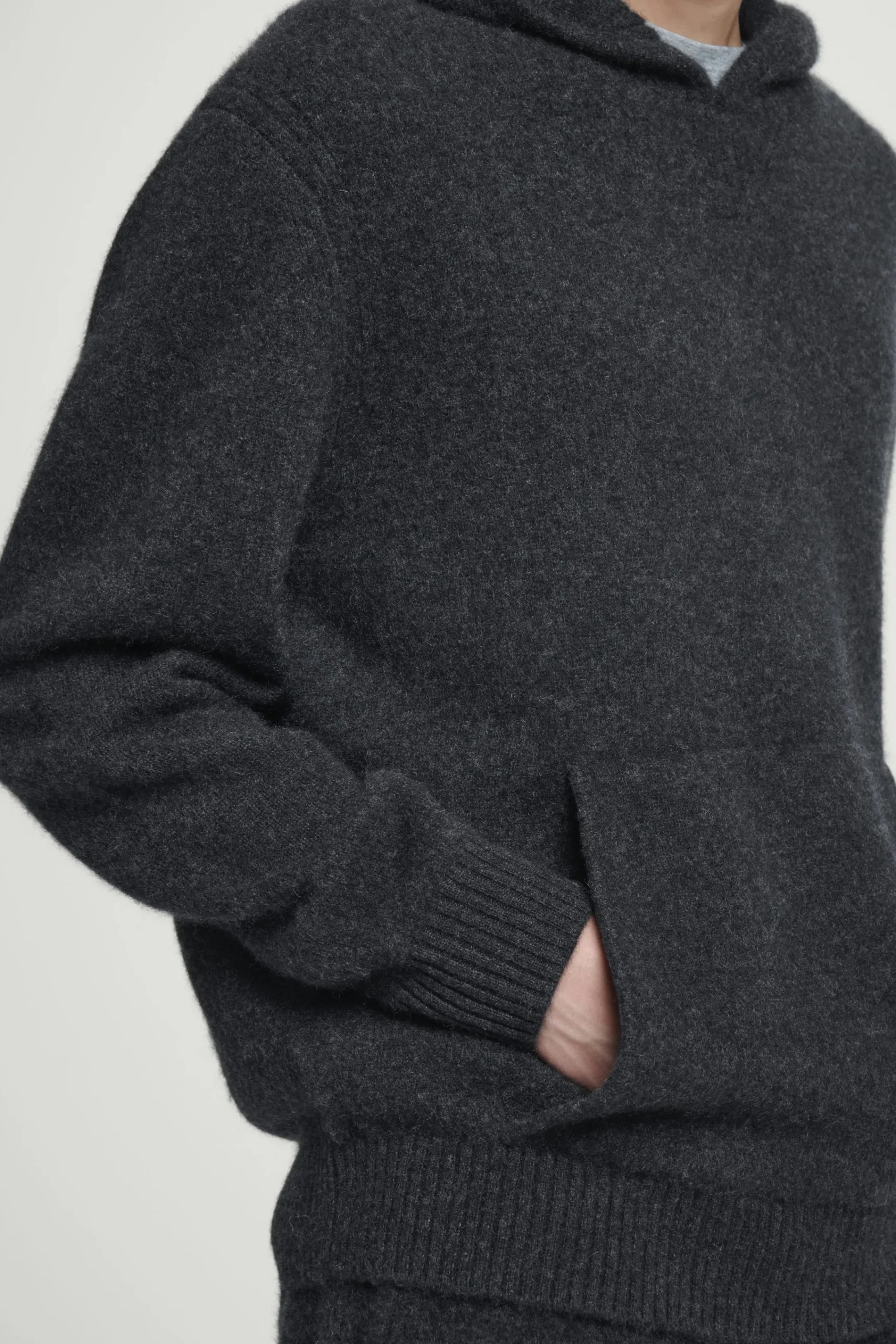 Herren COS Sweatshirts & Kapuzenpullover | Pullover*KAPUZENPULLOVER AUS GEKOCHTEM KASCHMIR