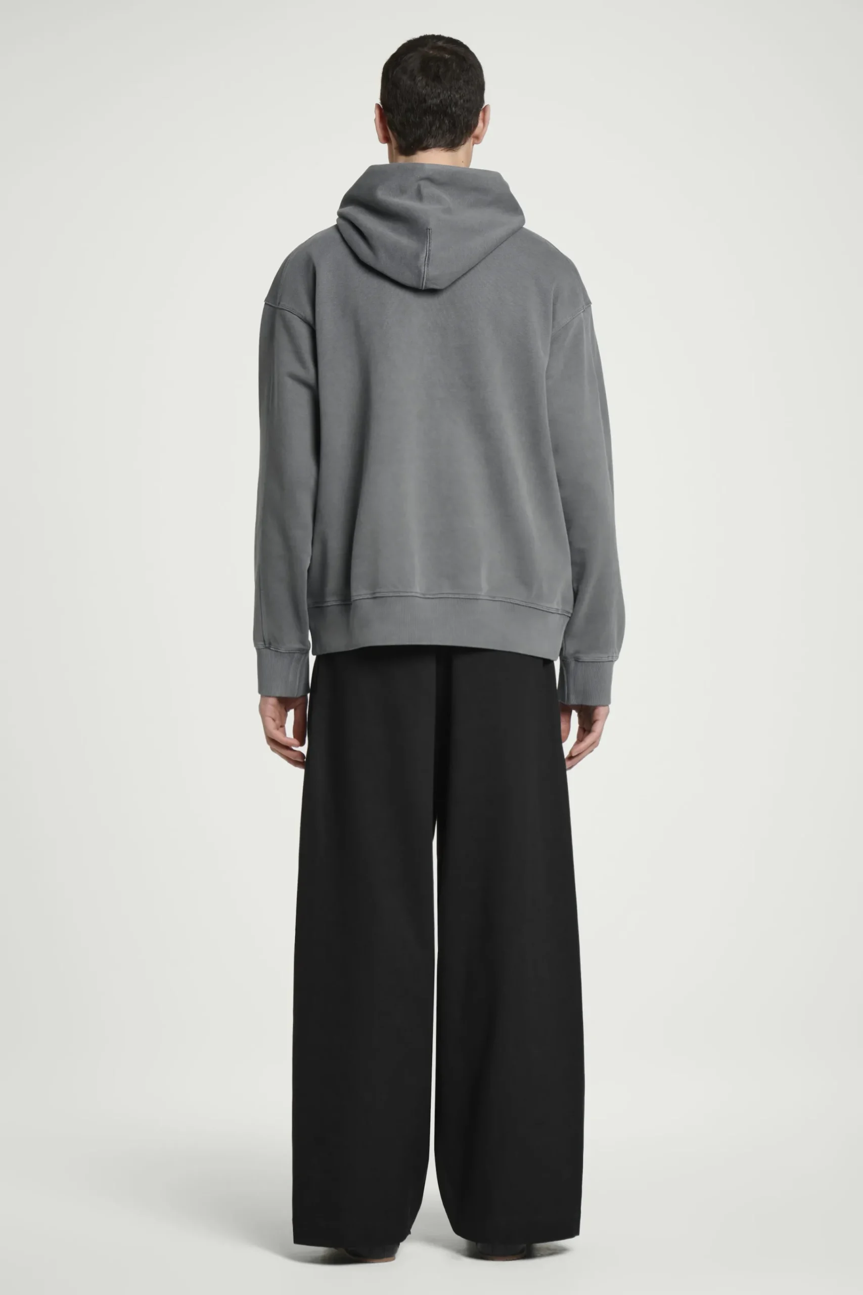 Herren COS Sweatshirts & Kapuzenpullover*KAPUZENPULLOVER AUS VORGEWASCHENEM BAUMWOLLJERSEY