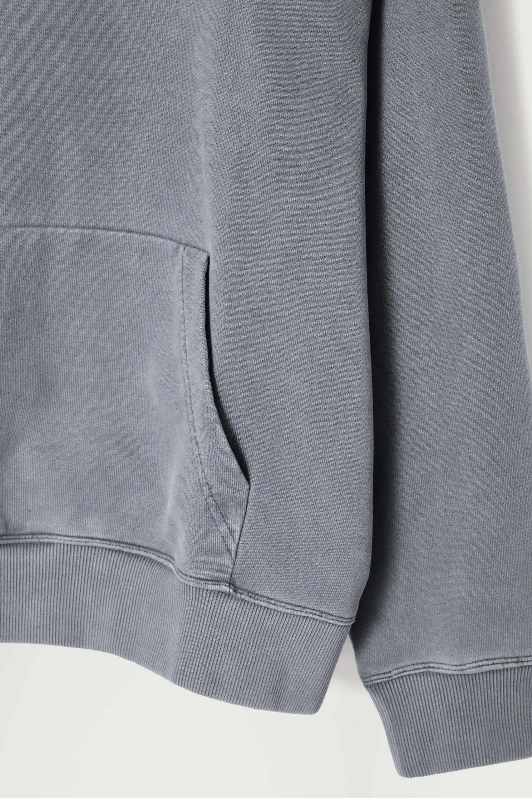 Herren COS Sweatshirts & Kapuzenpullover*KAPUZENPULLOVER AUS VORGEWASCHENEM BAUMWOLLJERSEY