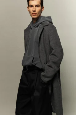 Herren COS Sweatshirts & Kapuzenpullover*KAPUZENPULLOVER AUS VORGEWASCHENEM BAUMWOLLJERSEY