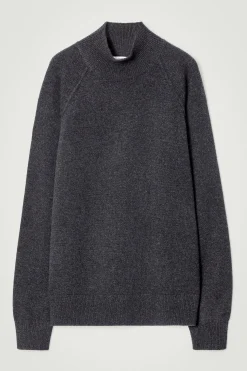 Herren COS Pullover | Strickmode*KASCHMIRPULLOVER MIT STEHKRAGEN