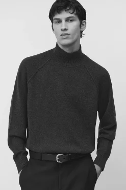 Herren COS Pullover | Strickmode*KASCHMIRPULLOVER MIT STEHKRAGEN