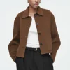 Damen COS Mäntel & Jacken*KASTENFÖRMIGE WOLLJACKE AUS DOUBLEFACE-MATERIAL