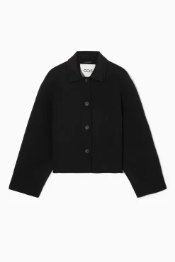Damen COS Mäntel & Jacken*KASTENFÖRMIGE WOLLJACKE AUS DOUBLEFACE-MATERIAL