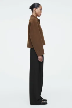 Damen COS Mäntel & Jacken*KASTENFÖRMIGE WOLLJACKE AUS DOUBLEFACE-MATERIAL