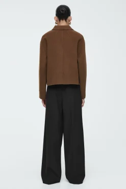 Damen COS Mäntel & Jacken*KASTENFÖRMIGE WOLLJACKE AUS DOUBLEFACE-MATERIAL