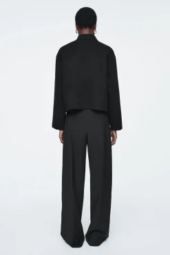 Damen COS Mäntel & Jacken*KASTENFÖRMIGE WOLLJACKE AUS DOUBLEFACE-MATERIAL