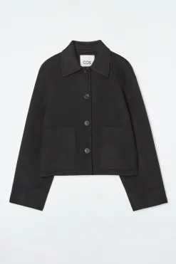 Damen COS Mäntel & Jacken*KASTENFÖRMIGE WOLLJACKE AUS DOUBLEFACE-MATERIAL