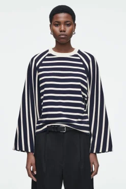Damen COS Oberteile*KASTENFÖRMIGES LANGARMSHIRT